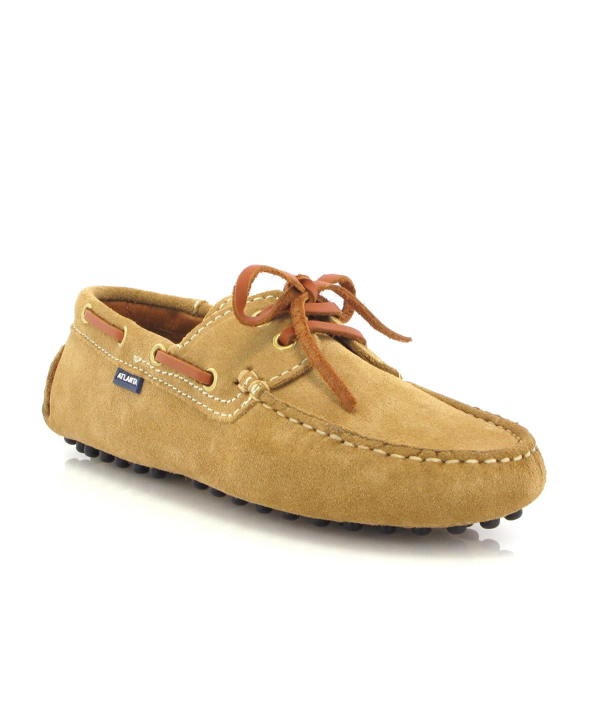 Regatta Drivers in Suede Leather - Beige - Atlanta Mocassin