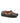 Penny Moccasins in Leather - Dark brown & Multicolor - Atlanta Mocassin