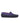Penny Moccasins in Leather - Blue textured & Purple - Atlanta Mocassin