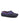Penny Moccasins in Leather - Blue textured & Purple - Atlanta Mocassin