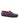 Penny Moccasins in Leather - Dark blue & red - Atlanta Mocassin