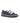 Sapatilhas 3 tiras - pele azul escuro e branco - Atlanta Mocassin