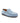 Plain Moccasins - ice blue grainy - Atlanta Mocassin