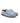Plain Moccasins - ice blue grainy - Atlanta Mocassin