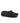 Plain Moccasins in Suede - Black Flower Print - Atlanta Mocassin