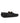 Plain Moccasins in Suede - Black Flower Print - Atlanta Mocassin