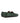 Fringed Vamp Moccasins in Croco-effect Leather - Green - Atlanta Mocassin
