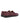 Sarah de Franjas com Travessão - pele polida bordeaux - Atlanta Mocassin