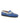 Penny Moccasins in Leather - Blue & stripes - Atlanta Mocassin