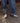 Fiji Slippers em Pele Lisa - Riscas Brancas - Atlanta Mocassin