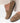 Fringed Penny Walkers - Taupe Suede