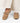 Fringed Laces Walkers - Sand Suede