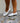 015 Walkers Moccasins in Smooth Leather - White Laser-cut Vamp - Atlanta Mocassin