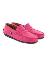 Penny Moccasins in Smooth Leather - Fucchia - Atlanta Mocassin