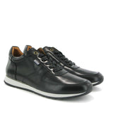 Runners in Pull Up Leather - Black - Atlanta Mocassin