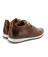 Runners in Pull Up Leather - Brandy - Atlanta Mocassin