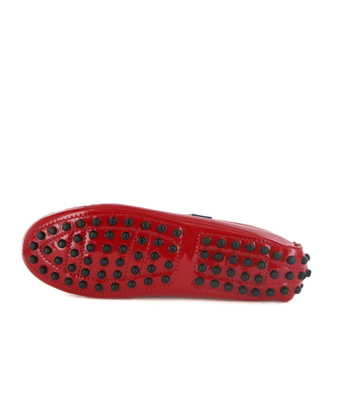032 Drivers - red patent - Atlanta Mocassin
