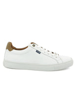 Tennis in Smooth Leather - White - Atlanta Mocassin