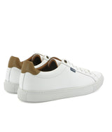 Tennis in Smooth Leather - White - Atlanta Mocassin