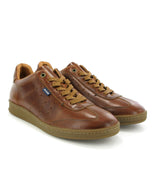 T-Sneakers in Pull up Leather - Brandy - Atlanta Mocassin