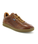 T-Sneakers in Pull up Leather - Brandy - Atlanta Mocassin
