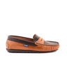Penny Moccasins in Rustic and Grainy Leathers - Cuoio - Atlanta Mocassin