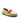 Penny Moccasins in Leather - Green/White/Red - Atlanta Mocassin