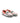 Penny Moccasins in Grainy Leather - Turquoise Blue/White/Orange - Atlanta Mocassin