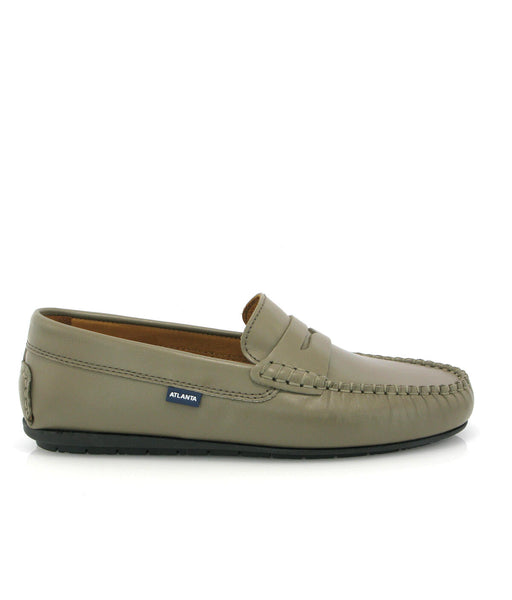 032 Drivers - dark blue patent - Atlanta Mocassin