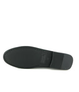 Yoki Loafers in Croco-Effect Leather - Black - Atlanta Mocassin