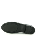 Sarah Tassel Loafers in Shiny Leather - Black - Atlanta Mocassin