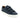 Three Straps Sneakers in Smooth Leather - Dark Blue - Atlanta Mocassin