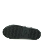 Three Straps Sneakers in Smooth Leather - Black - Atlanta Mocassin