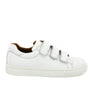Three Straps Sneakers in Smooth Leather - White - Atlanta Mocassin