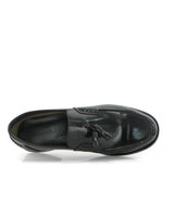 Boston Tassel Loafers in Polished Leather - Black - Atlanta Mocassin