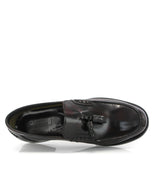 Boston Tassel Loafers in Polished Leather - Burgundy - Atlanta Mocassin