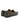 Yoki Loafers in Little Grainy Leather - Dark Brown - Atlanta Mocassin