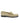 Sarah Buckle Loafers in Suede - Light Beige - Atlanta Mocassin