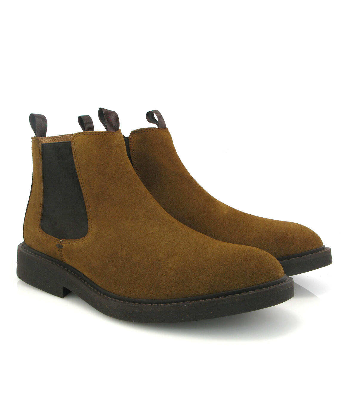 Chelsea Boots camel suede Atlanta Mocassin
