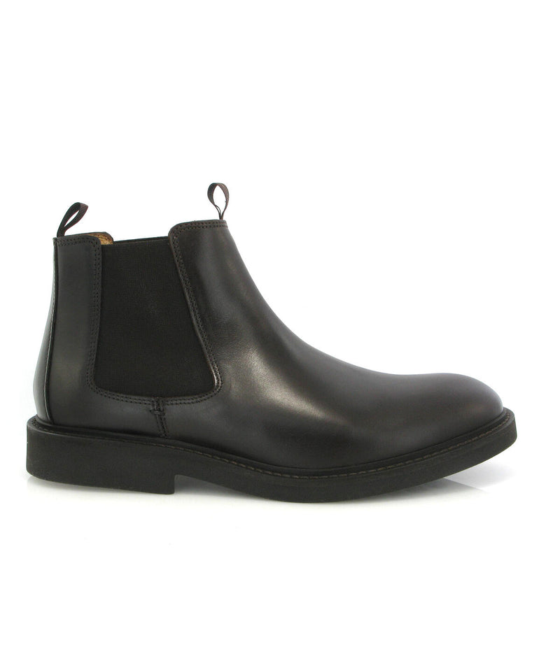 Chelsea Boots in Pull Up Leather - Dark Brown - Atlanta Mocassin