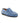 Plain Moccasins in Bayou Leather - Alaskan Blue - Atlanta Mocassin