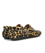 Penny Moccasins in Pony Hair Leather - Leopard Print - Atlanta Mocassin