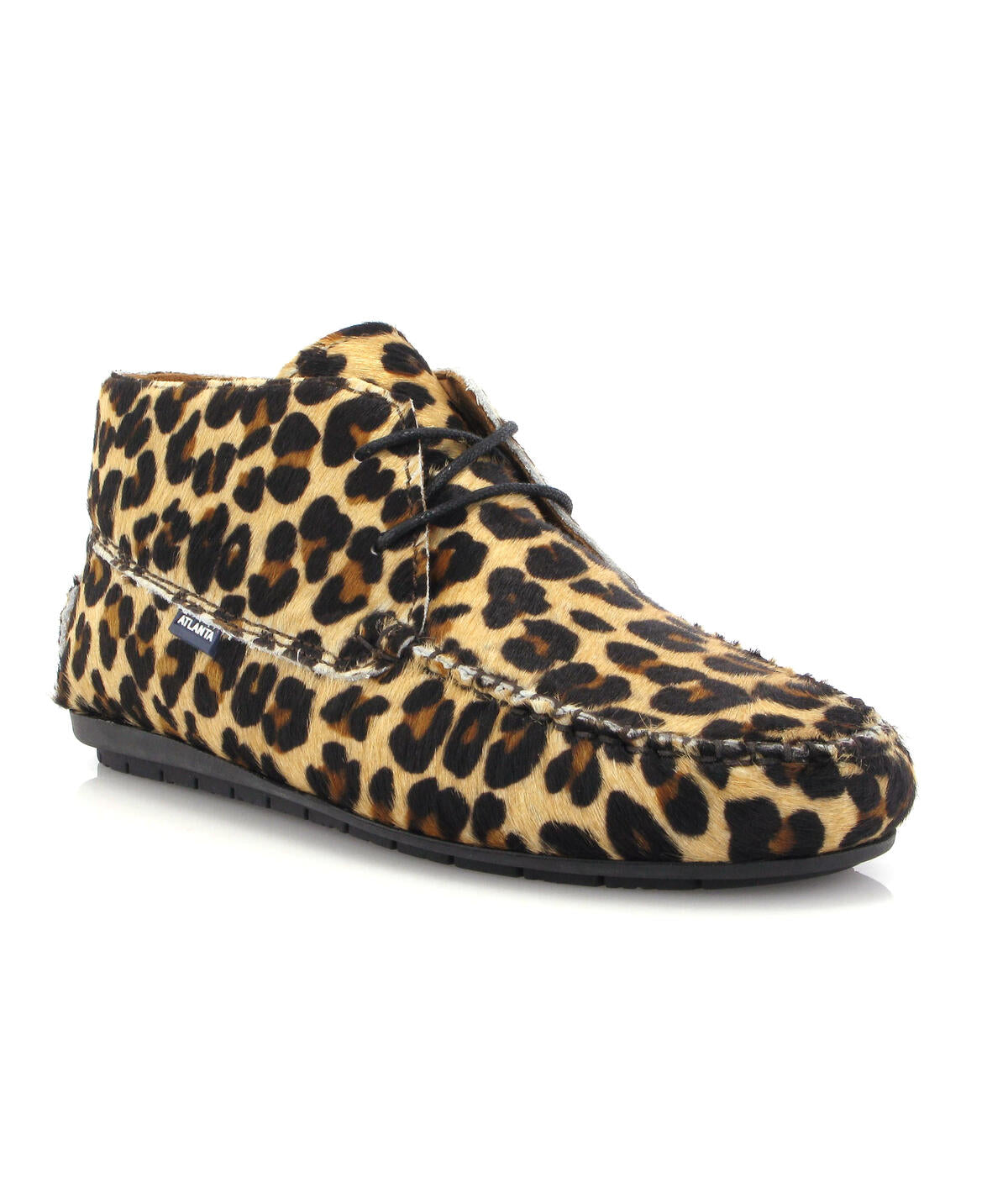 Moccasin Boots - leopard pony leather - Atlanta Mocassin