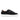 3 Straps Sneakers in Twill-Effect Leather - Black - Atlanta Mocassin