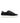 3 Straps Sneakers in Twill-Effect Leather - Black - Atlanta Mocassin