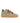 3 Straps Sneaker Boots in Leather - Beige Dino Print - Atlanta Mocassin
