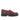 Aurea Buckle in Croco-Effect Leather - Burgundy - Atlanta Mocassin