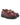 Aurea Buckle in Croco-Effect Leather - Burgundy - Atlanta Mocassin