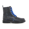 Katy Boots in Rugiada Leather - Blue - Atlanta Mocassin