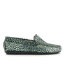 Plain Moccasins in Rupestre Leather - Green - Atlanta Mocassin